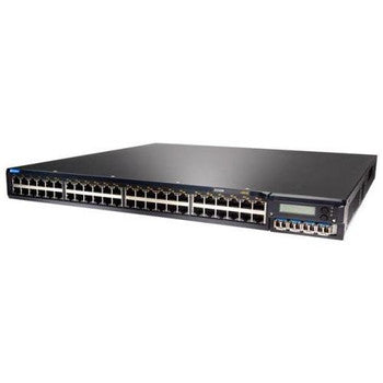 Juniper Networks - EX3200-48T-DC - Juniper EX3200 48-Ports 10/ 100/ 1000Base-T Switch with 190Watt DC Power Supply