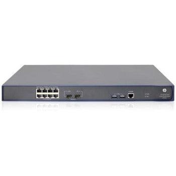 HP - JG641A#ABA - 830 8-Port SFP 10/100/1000Base-T PoE+ Rack-mountable 1U Gigabit Ethernet Unified Wired-Wlan Switch