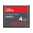 SanDisk - SDCFH-004G-P36 - 4GB Ultra 30MB/s CompactFlash (CF) Memory Card