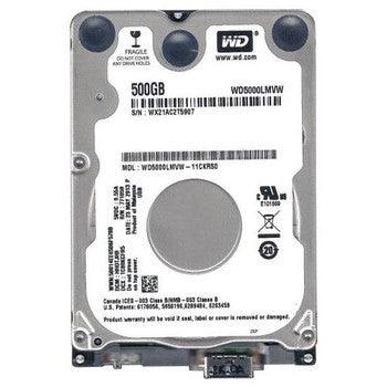 Western Digital - WD5000LMVW-11CKRS0 - 500GB 5400RPM USB 2.5 8MB Cache Hard Drive"