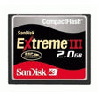 SanDisk - SDCFX3-2048-901 - Extreme III 2GB CompactFlash (CF) Memory Card