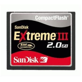 SanDisk - SDCFX3-2048-901 - Extreme III 2GB CompactFlash (CF) Memory Card