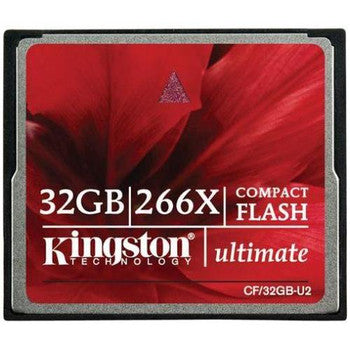 Kingston - CF/32GB-U2 - Ultimate 600x 32GB Compactflash Memory Card