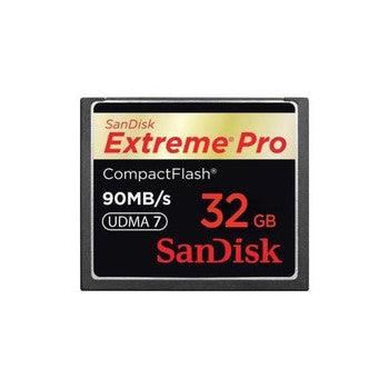 SanDisk - SDCFXPS-032GX46 - Extreme Pro 32GB CompactFlash (CF) Memory Card