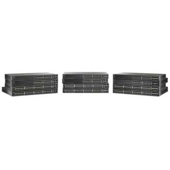 Cisco - SF500-24MP-K9NA-RF - SF500-24MP Layer 3 Switch Refurbished 24 Network 4 Expansion Slot Manageable Twisted Pair 3 Layer Supported Desktop (Refurbi