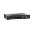 Cisco - SG300-10SFP-K9-EU - Small Business SG300 8-Ports Gigabit SFP + 2-Ports Combo Gigabit SFP Managed Switch
