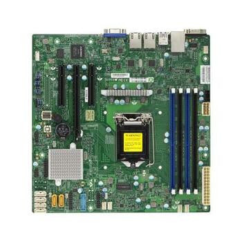 MB-X11SSLB - SuperMicro Socket H4 LGA 1151 Xeon E3-1200 v5 / v6 Intel C232 Chipset DDR4 4 x DIMM 6 x SATA 6Gbps micro-ATX Server Motherboard
