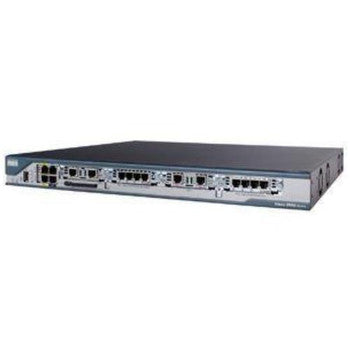 Cisco - CISCO2801-SHDSL/K9 - 2801 Integrated Services Router DSL Bundle 2x PVDM 4x Expansion Slot 2x 10/100Base-TX LAN 1 x USB ""