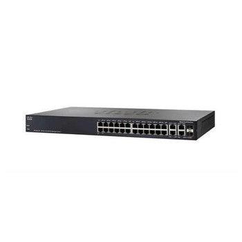Cisco - SRW224G4P-K9-EU - 24-Ports 10/100 POE 2-Port 10/100/1000 Ethernet Switch
