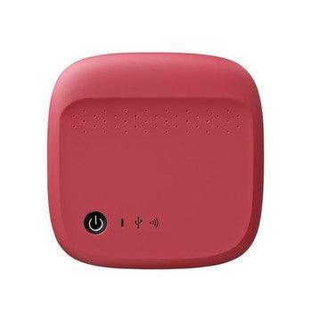 Seagate - STDC500402 - Wireless Mobile 500GB USB 2.0 Wi-Fi 2.5-inch Wireless External Hard Drive (Red)
