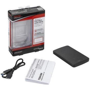 Toshiba - HDTB330XK3CA - Canvio Basics 3TB 5400RPM USB 3.0 8MB Cache 2.5-inch Portable External Hard Drive (Black)