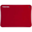 Toshiba - HDTC820XR3C1 - Canvio Connect II 2TB 5400RPM USB 3.0 8MB Cache 2.5-inch External Hard Drive (Red)