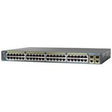 Cisco - WS-C2960-48PST-S-RF - 48-Ports 10/100/1000Base-T RJ-45 PoE Manageable Layer2 Rack-mountable 1U Switch with 2x Gigabit Ethernet Uplink Ports and 2x