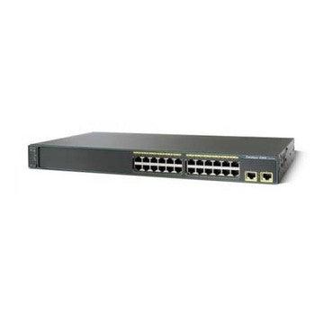 Cisco - WS-C3560E-24PD-S= - Catalyst 3560-E 24-Ports 10/100/1000Mbps PoE 2x X2-Based 10Gigabit Ethernet Multi-Layer Ethernet Switch