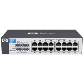 HP - J9560AABAB - Procurve 1410-16G 16-Ports 10/100/1000 RJ-45 Unmanaged Desktop Gigabit Ethernet Switch