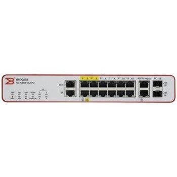 Brocade - ICX6450-C12-PD - Communication Systems 1Gbps 2-Ports Compact Switch 4 PoE+ 2X100M/1G