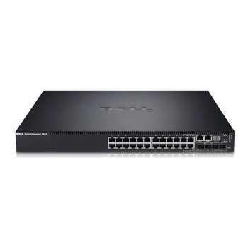 Dell - PC7024 - PowerConnect 7024 24-Ports 1GBe SFP Network Managed Switch
