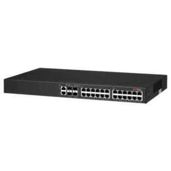 Brocade - ICX6430-24P - 24-Ports 10/100/1000MbE PoE 4x1 GbE dual-mode stacking/uplink Switch
