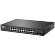 Dell - OCT4H - PowerConnect 2824 Ethernet Switch 24 Ports Manageable 2x Expansion Slots 10/100/1000Base-T 1000Base-SX 1000Base-LX Modular 3 Layer Suppor