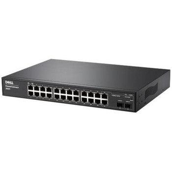 Dell - OCT4H - PowerConnect 2824 Ethernet Switch 24 Ports Manageable 2x Expansion Slots 10/100/1000Base-T 1000Base-SX 1000Base-LX Modular 3 Layer Suppor