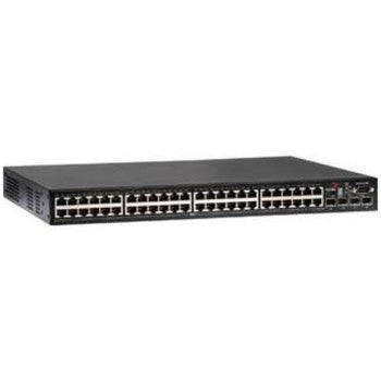 Brocade - FLS648 - FastIronStackable Layer 3 Access Switch 2 x XFP 4 x SFP (mini-GBIC) Shared 48 x 10/100/1000Base-T LAN