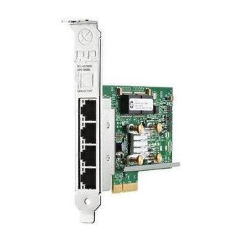 HP - 616010-001 - Quad-Ports RJ-45 1Gbps 10Base-T/100Base-TX/1000Base-T Gigabit Ethernet PCI Express 2.1 x4 Network Adapter