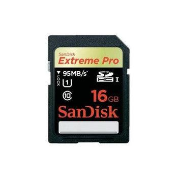 SanDisk - SDSDXP-016G-A46 - Extreme Pro 16GB Class 10 Secure Digital High Capacity (SDHC) UHS-I Flash Memory Card