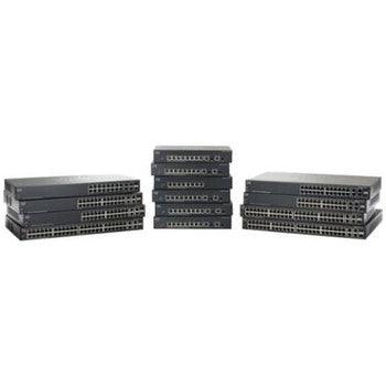 Cisco - SF302-08PP-K9-NA - Small Business SF302-08PP 8-Ports SFP 10/100/1000Base-T PoE+ Manageable Layer 3 Rack-mountable 1U Fast Ethernet Switch (Refurbi