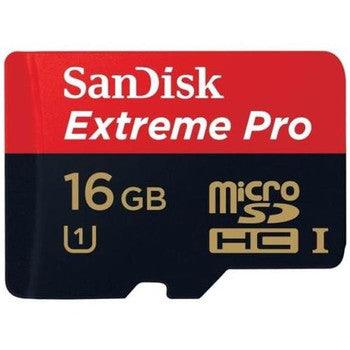 SanDisk - SDSDQXP-016G-A46 - Extreme Pro 16GB Class 10 microSDHC UHS-I Flash Memory Card
