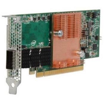 Intel - 100HFA018LS - Single-Port 100Gbps PCI Express 3.0 x8 Omni Path Fibre Channel Low-profile Host Bus Network Adapter