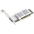 ASUS - 90SC0670-M0UAY0 - Dual-Ports RJ-45 10Gbps 10GBase-T PCI Express 3.0 x8 Gigabit Ethernet Network Adapter