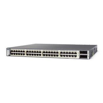 Cisco - WS-C3750E-48PD-S= - Catalyst 3750E 48-Ports 10/100/1000 RJ-45 PoE Multi Layer Stackable Ethernet Switch with 2x Uplink Ports