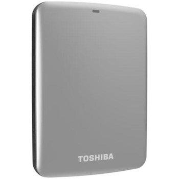 Toshiba - HDTC710VS3A1 - Canvio Connect 1TB USB 3.0 External Hard Drive (Silver)