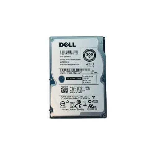 YJ0GR-GEN - Dell 300GB 10000RPM SAS 6Gb/s 2.5-Inch Hard Drive